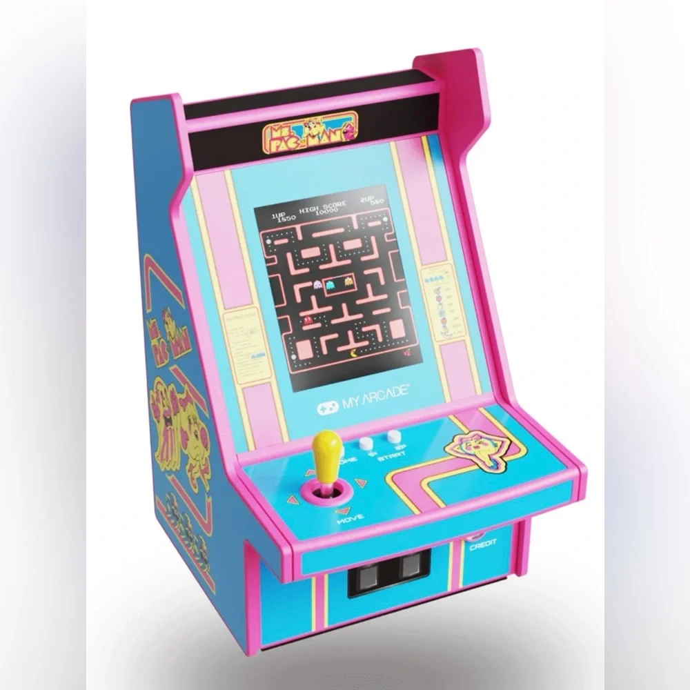 Fully Playable ‘Ms.PAC-MAN’ Micro Player Pro Portable Arcade Game